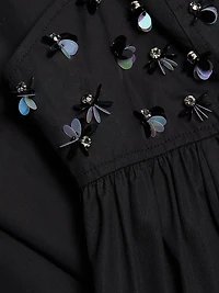 Harlan Beaded Cotton Maxi Dress