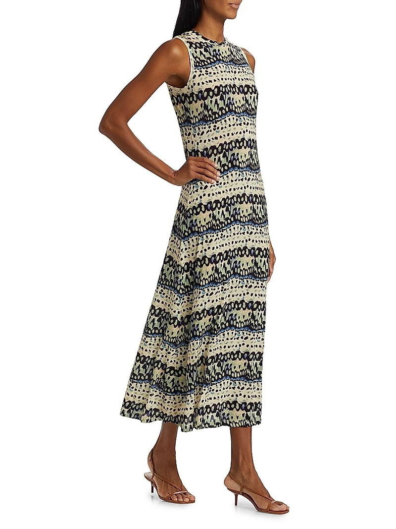 Orla Printed Tank Midi-Dress