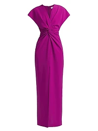 Jackie Twist-Front Gown