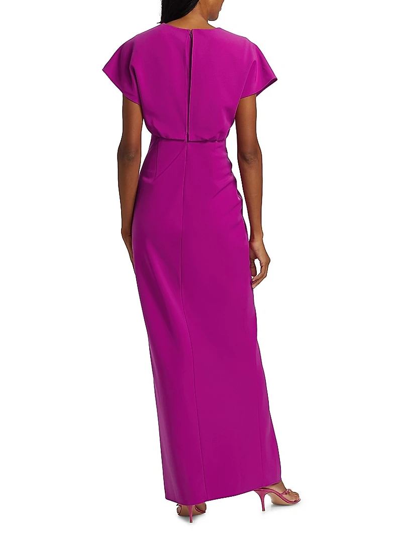 Jackie Twist-Front Gown