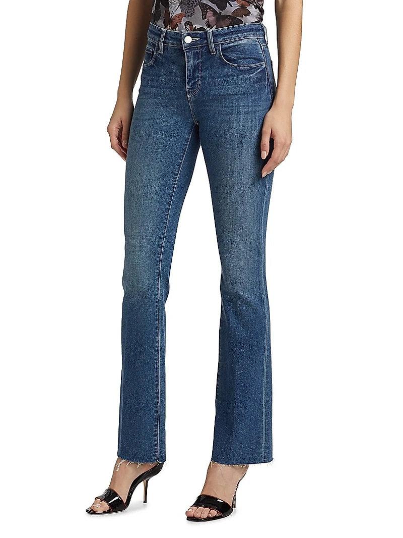 Sneeki Low-Rise Straight-Leg Jeans