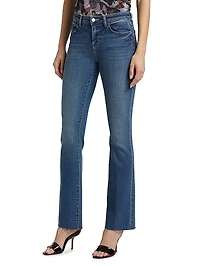 Sneeki Low-Rise Straight-Leg Jeans
