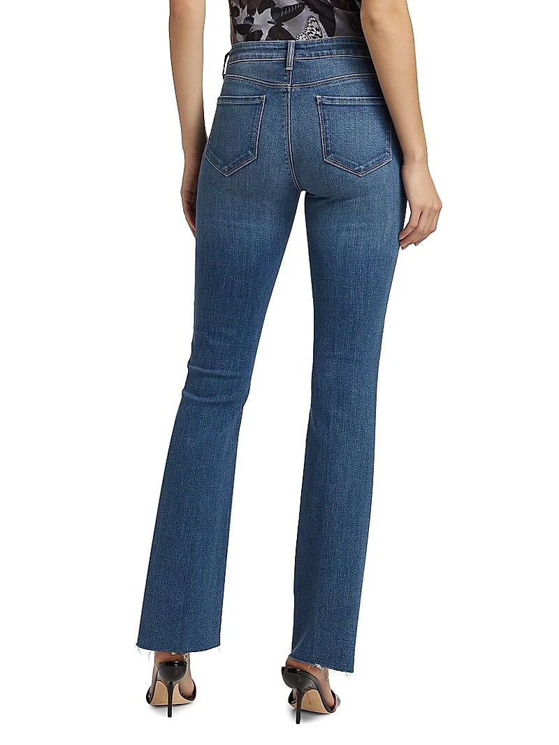 Sneeki Low-Rise Straight-Leg Jeans