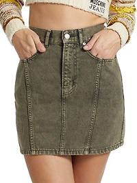 Denim Miniskirt