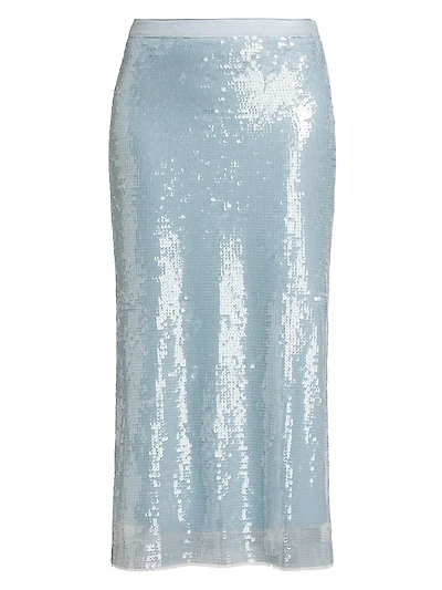 Annita Sequin Midi-Skirt