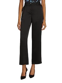 Allena High-Rise Straight-Leg Pants