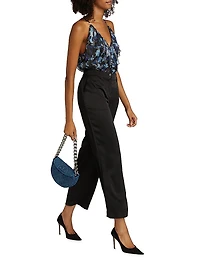 Allena High-Rise Straight-Leg Pants