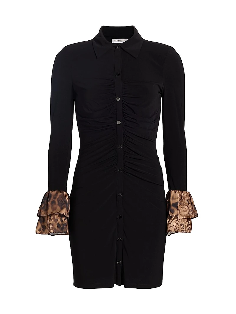 Arden Ruched Minidress