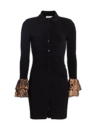 Arden Ruched Minidress