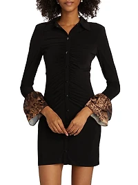 Arden Ruched Minidress