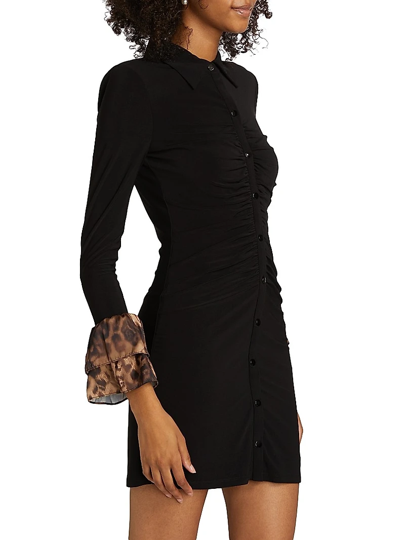 Arden Ruched Minidress