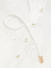 Payton Linen-Cotton Minidress