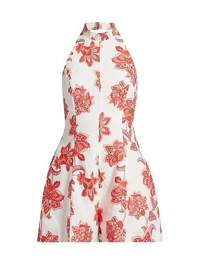 Stellar Floral Romper