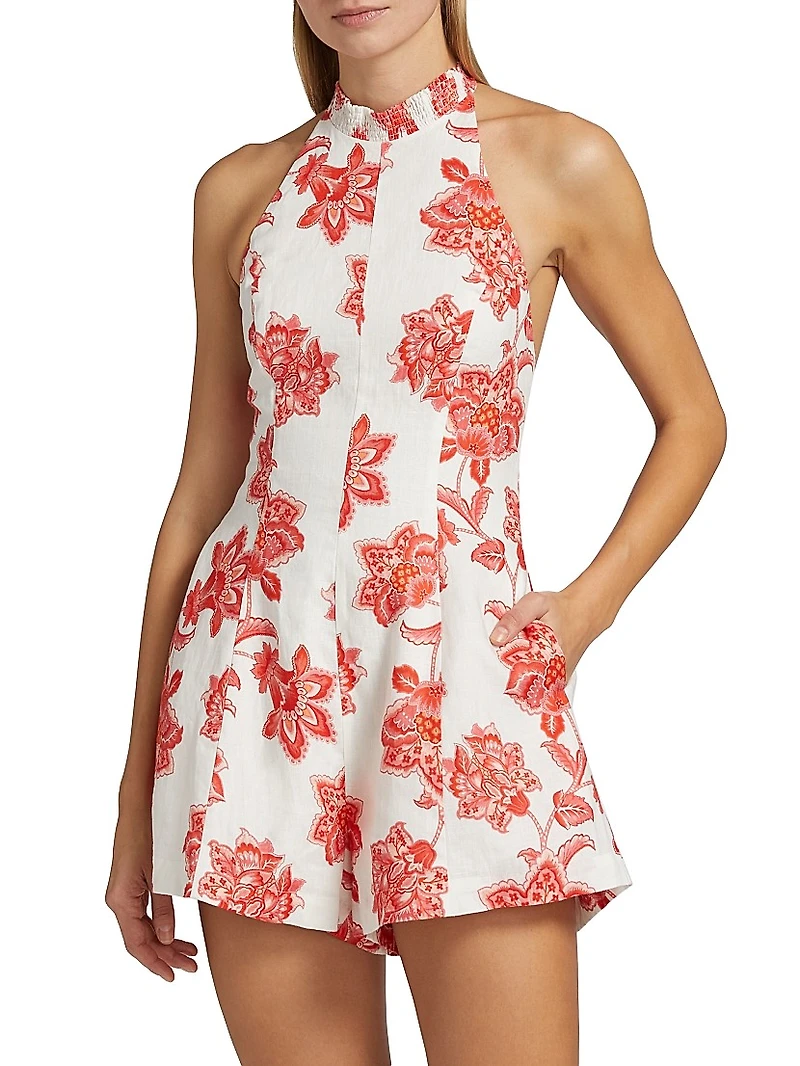 Stellar Floral Romper
