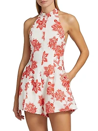Stellar Floral Romper
