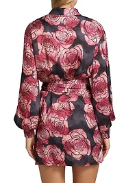 Shia Rose Blouson Minidress
