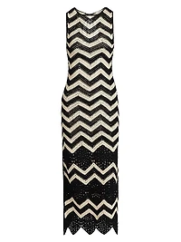 Jacinta Chevron Maxi Dress