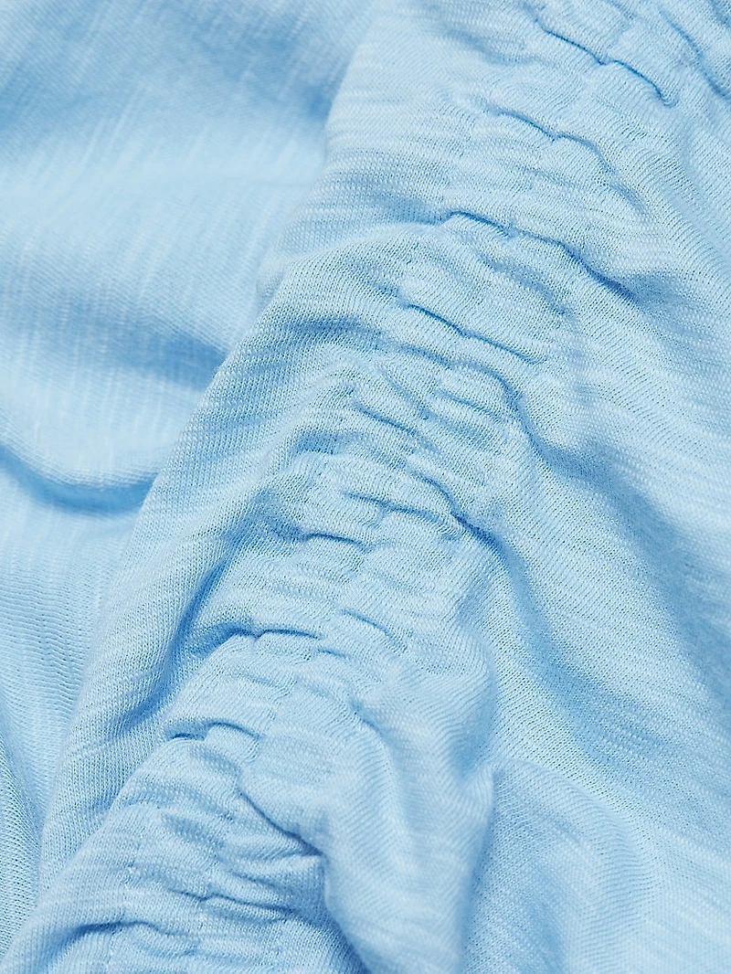 Waldorf Gathered-Sleeve T-Shirt