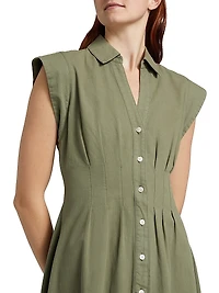 Ruben Cotton Midi-Dress