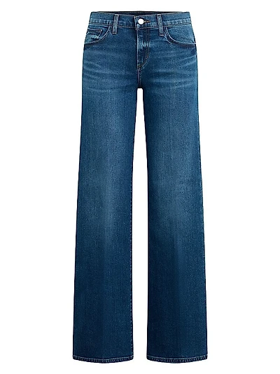 The Lou Lou Low-Rise Wide-Leg Jeans