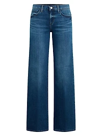 The Lou Low-Rise Wide-Leg Jeans