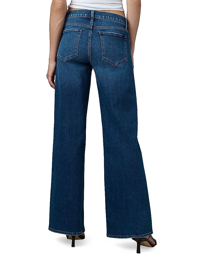 The Lou Low-Rise Wide-Leg Jeans