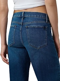 The Lou Low-Rise Wide-Leg Jeans