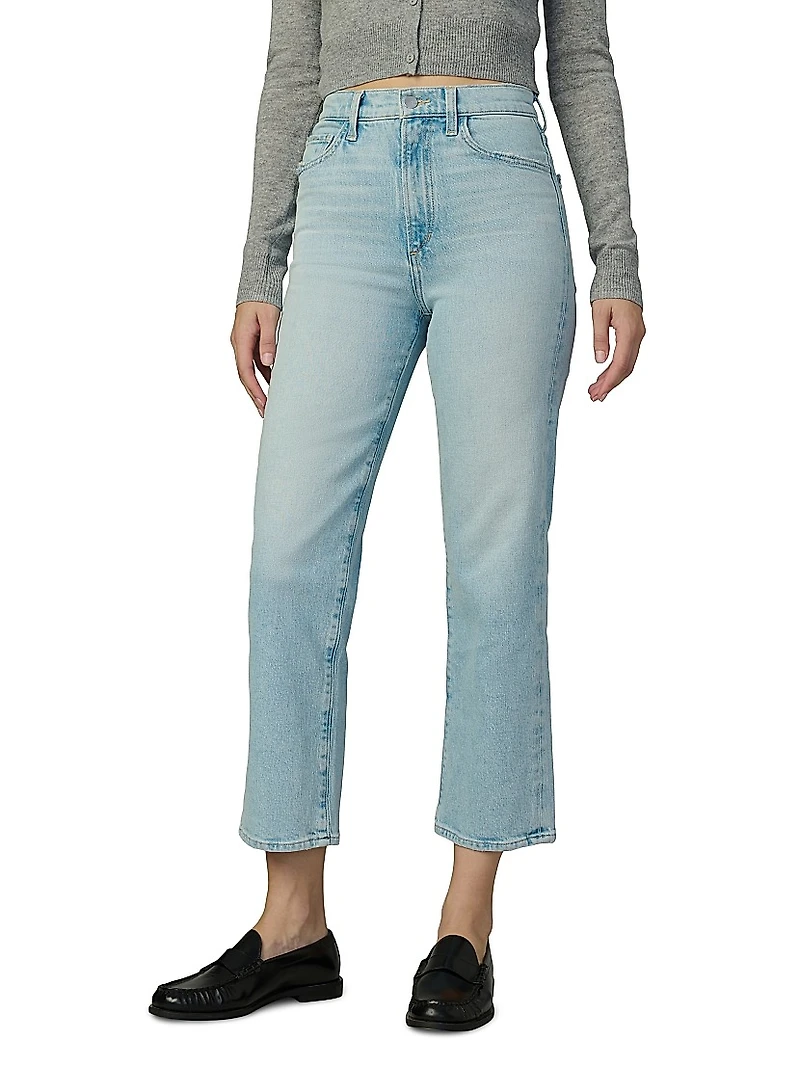 The Margot Straight-Leg Crop Jeans