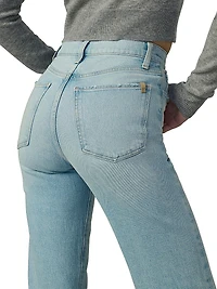 The Margot Straight-Leg Crop Jeans