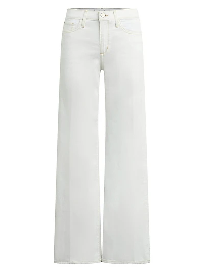 Petite Lou Low-Rise Wide-Leg Jeans