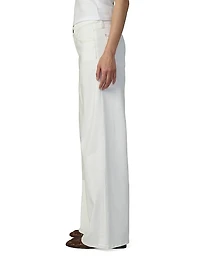 Petite Lou Low-Rise Wide-Leg Jeans