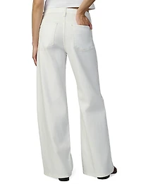 Petite Lou Low-Rise Wide-Leg Jeans