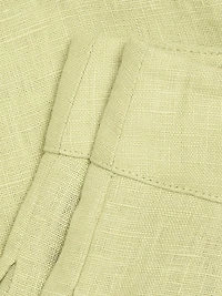 Ella Pleated Linen Shorts