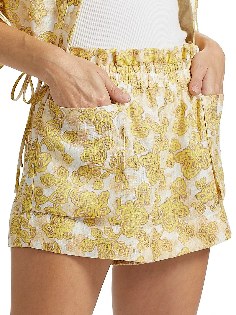 Mira Floral Shorts
