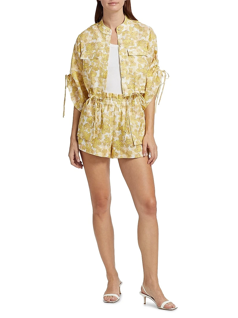 Mira Floral Shorts