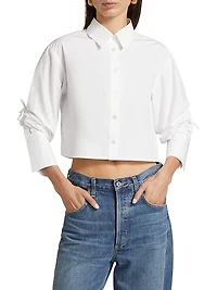 Sophia Convertible-Sleeve Top