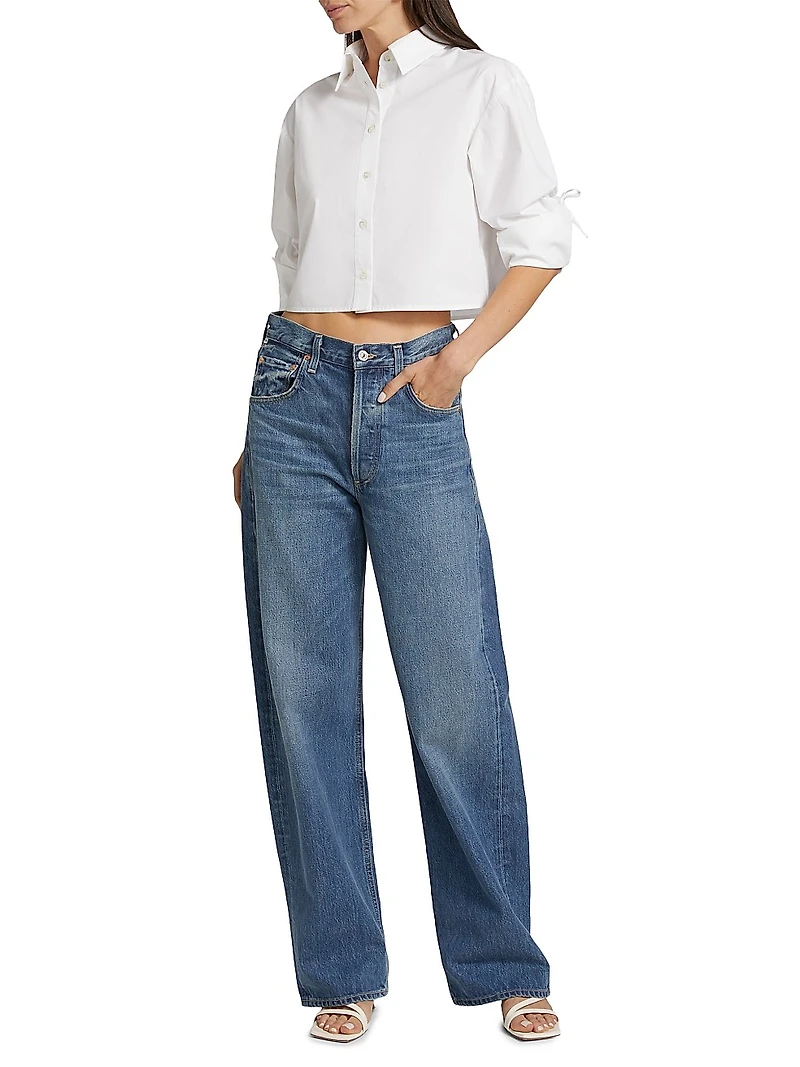 Sophia Convertible-Sleeve Top