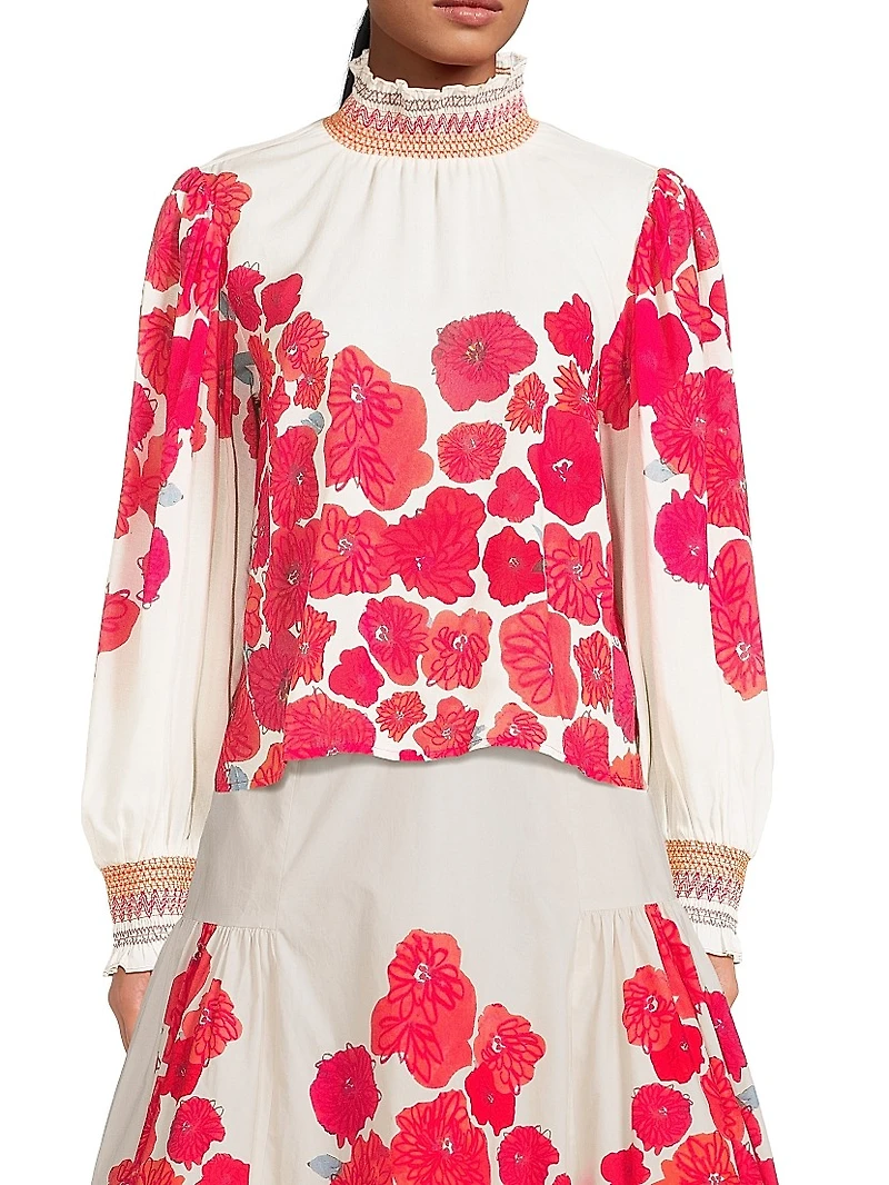Placement Poppy Blouse