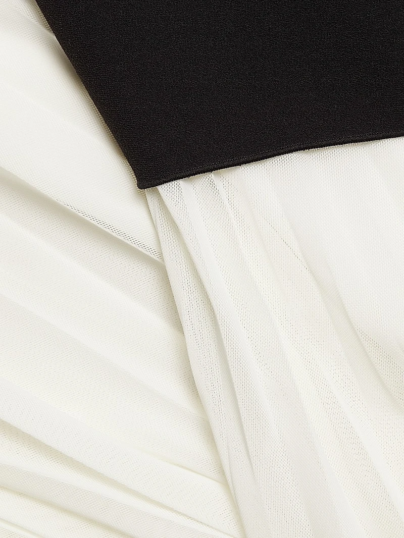 Sudden Two-Tone Maxi Dress