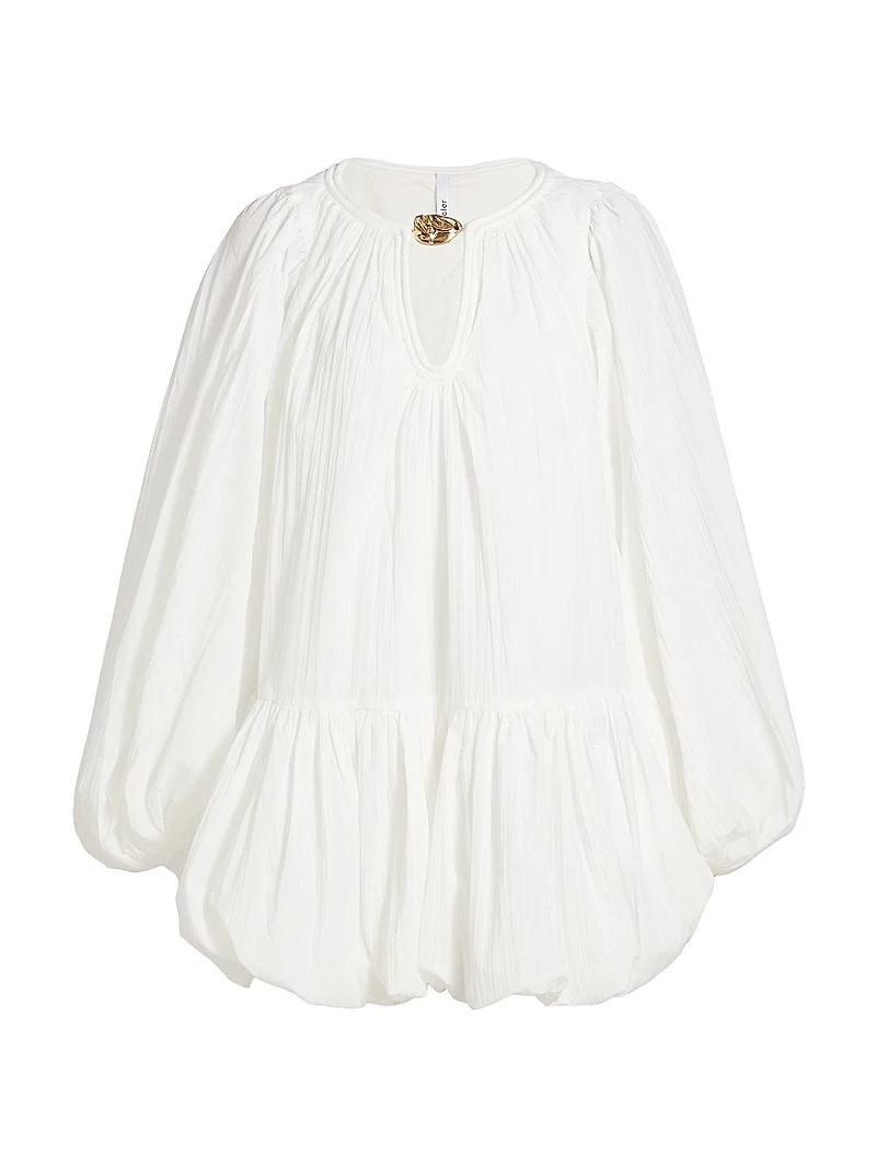 Radmoor Bubble-Hem Minidress