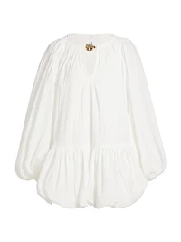 Radmoor Bubble-Hem Minidress