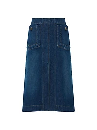 Fernanda Stretch Denim Skirt