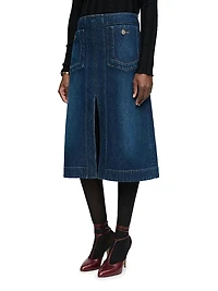 Fernanda Stretch Denim Skirt