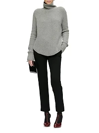Barrie Long Sleeve Turtleneck Ribbed Sweater