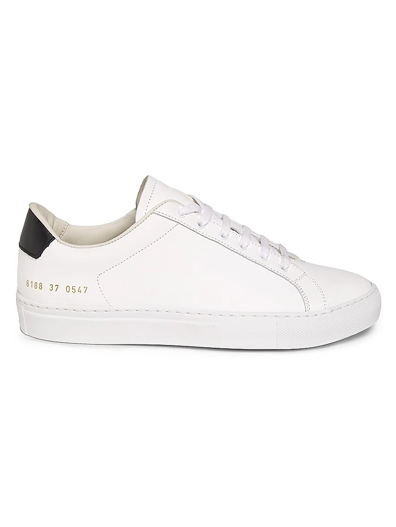 Retro Classic Leather Sneakers