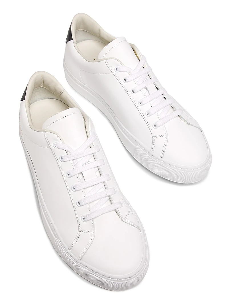 Retro Classic Leather Sneakers