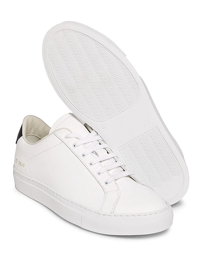 Retro Classic Leather Sneakers
