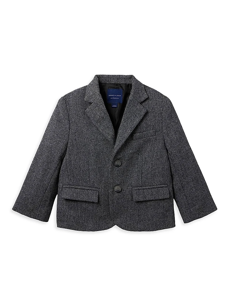 Little Boy's & Herringbone Suit Set