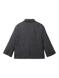 Little Boy's & Herringbone Suit Set