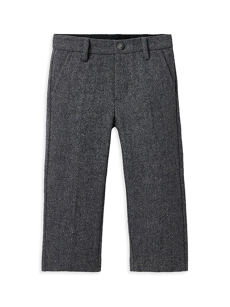Little Boy's & Herringbone Suit Set